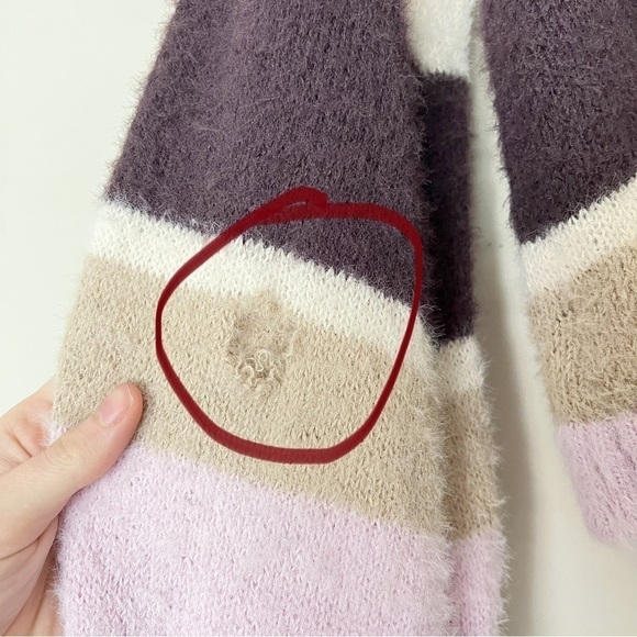 Louna Multi Striped High Neck Sweater - Picture 9 of 12